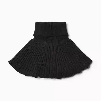 Манишка детская, цвет черный, размер М (1,5-3 года)