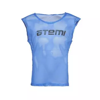 Манишка тренировочная Atemi, цвет голубой, ATRB-001SS23-BLU, размер XL