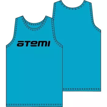 Манишка тренировочная детская Atemi, цвет голубой, ATRB-001JSS23-BLU, размер 164