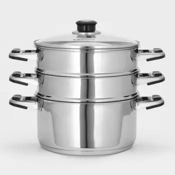 Мантоварка Катунь «Алтын», 8.5 л, d=22 см, капсульное дно, индукция, нержавеющая сталь