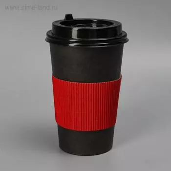 Манжета для стакана универсальная "Красный"