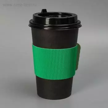 Манжета для стакана универсальная "Зеленый"
