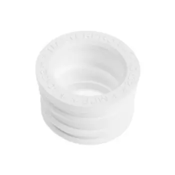 Манжета переходная MasterProf ИС.131685, d=40 х 32 мм, для канализационных труб, ТЭП, белая