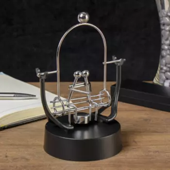 Маятник настольный антистресс «Влюблённая пара», металл, 191111 см