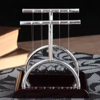 Маятник настольный антистресс «Шары техно: квадрат столбик», 13.513.511.5 см