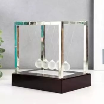 Маятник "Светящиеся шары" 5 диодов МИКС 15х12х15 см