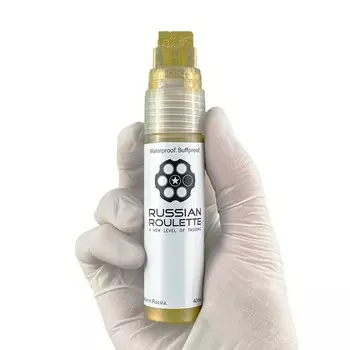 Маркер Russian Roulette 15мм 40мл "Gold paint"
