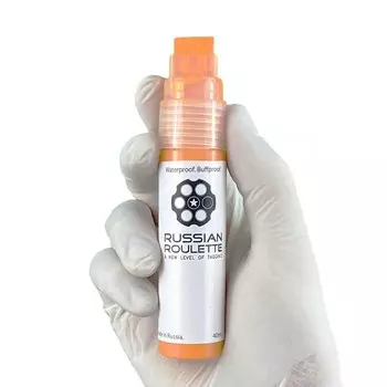 Маркер Russian Roulette 15мм 40мл "Orange paint"