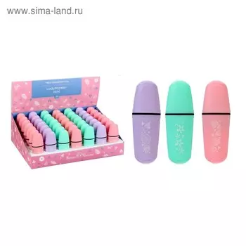 Маркер-текстовыделитель 1-5 мм, LadyMarker Mini Мятный/Розовый/Сиреневый, микс