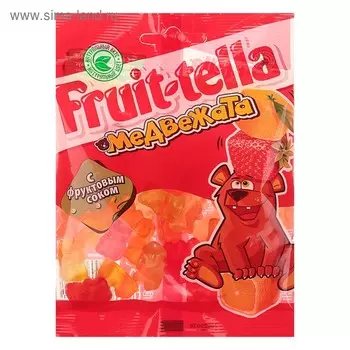 Мармелад Fruittella, "Медвежата", 70 г