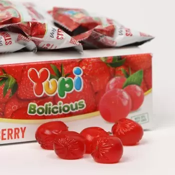 Мармелад Yupi со вкусом клубника, 5 г