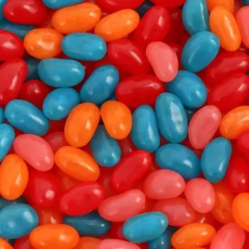 Мармелад жевательный «Бобы желе» со вкусом персик, черника, клубника, апельсин, 2.5 кг