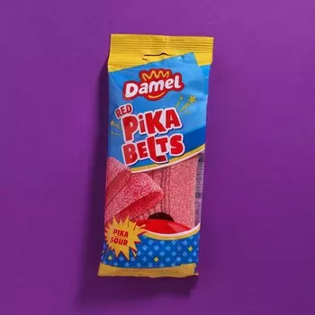 Мармелад жевательный DAMEL Пластинки клубника, 100г