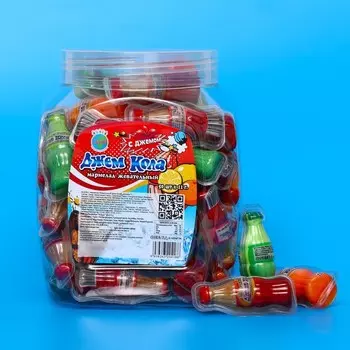 Мармелад жевательный "Джем Кола" с джемом, 11 г