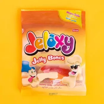 Мармелад жевательный Jelaxy Bones косточки, 80 г