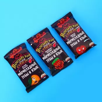 Мармелад жевательный "Вампирские страсти сласти", 9 г