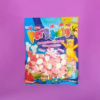 Мармелад жевательный Very Jelly "Кислые колечки" в кислой обсыпке, микс,1000 г