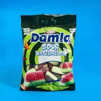 Мармелад жевательный желейный "DAMLA GUMMY", арбуз, 80 г