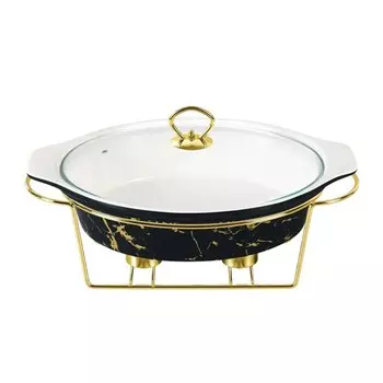 Мармит Bekker, упрочнённый фарфор, 1.6 л, размер 35.7х23х18 см