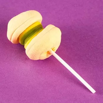 Маршмеллоу «Макбургер с начинкой», с мармеладом,18 г