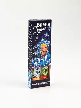 Маршмеллоу-стик «Время чудес», вкус: клубника и манго, 10 г ( 2 шт. х 5 г).