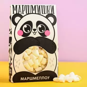 Маршмеллоу в коробке «Маршмишки», 50 г.