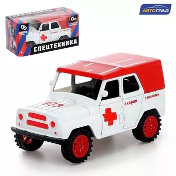 Машина инерционная «Джип Скорая помощь»