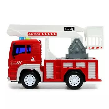 Машина инерционная «Пожарная служба», 1:20, свет и звук