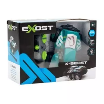 Машинка на радиоуправлении Exost «Икс Бист голубая»
