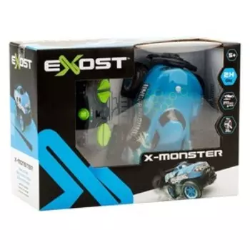Машинка на радиоуправлении Exost «Икс Монстр», цвет синий
