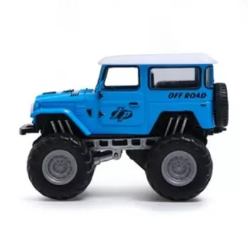 Машина металлическая «Биг-фут», инерционная, цвет синий