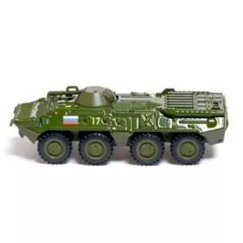 Машинка металлическая «БТР», инерционная, 1:43