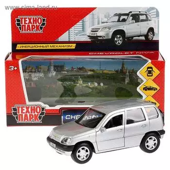 Машина металлическая Chevrolet Niva, 12 см, открываются двери, инерционная