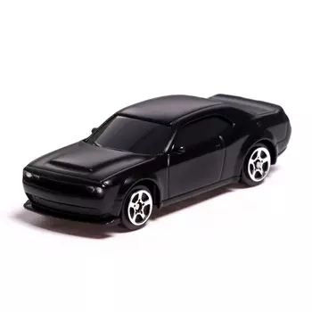 Машина металлическая DODGE CHALLENGER SRT DEMON, 1:64, цвет МИКС, в пакете
