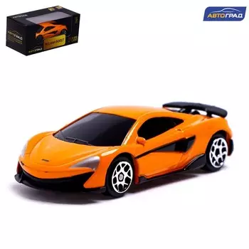 Машина металлическая McLaren 600LT, 1:64, цвет оранжевый