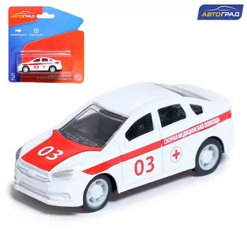 Машина металлическая «Скорая помощь», инерционная