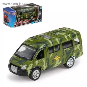 Машина металлическая «Спецслужбы», масштаб 1:64, инерция, МИКС