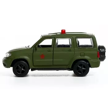 Машина металлическая «УАЗ Патриот. Армия», инерция, 1:50