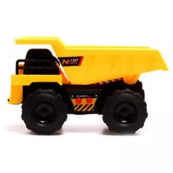 Машина пластик «Самосвал», 15 см, подвижные детали, инерция, световые и звуковые эффекты