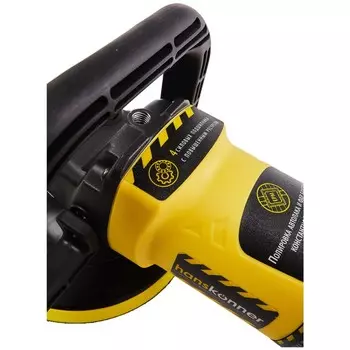 Машина полировальная Hanskonner HAG918CP, 1400 Вт, 3000 об/мин, диск 180 мм