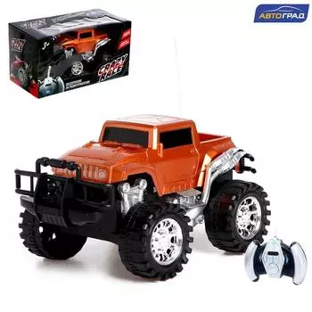 Машина радиоуправляемая «Внедорожник», работает от батареек, МИКС