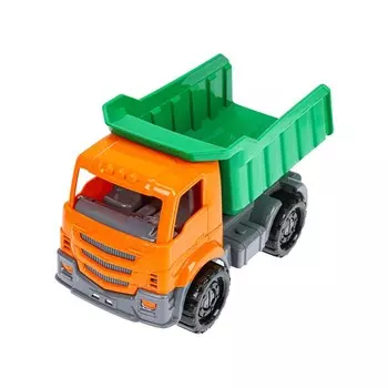 Машина «Самосвал строительный «Илья», цвет зелёный, 22 см