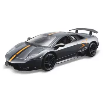 Машинка Bburago Murcilago Lp 670-4 Sv China Limited Edition, Die-Cast, 1:32, цвет серый