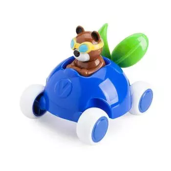 Машинка-черничка с мишкой, в подарочной упаковке