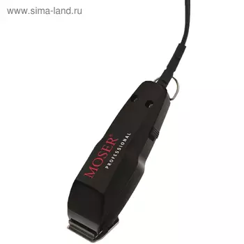 Машинка для окантовки Moser 1411-0087, 5 Вт, регулируемая насадка, от сети, чёрная