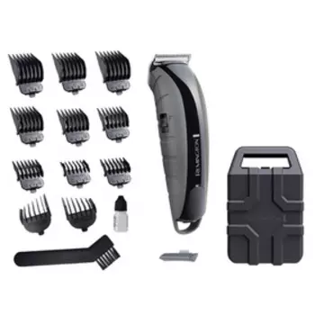 Машинка для стрижки Remington HC 5880, 11 насадок, от сети/от аккумулятора, серая