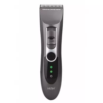 Машинка для стрижки волос HUSH 1020, лезвия титан, 2 насадки, 4 регулировки, АКБ