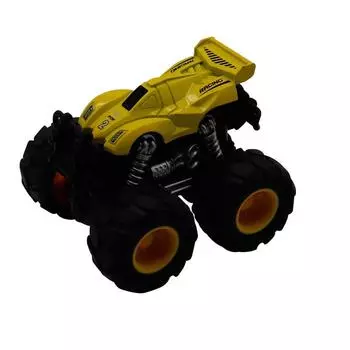 Машинка гоночная 4×4, фрикционная, двойной реверс, жёлтая