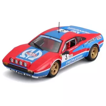 Машинка гоночная Bburago Ferrari 308 Gtb 1982, Die-Cast, 1:43
