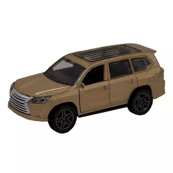 Машинка инерционная Funky Toys «Внедорожник», с открывающимися дверьми, цвет золотой